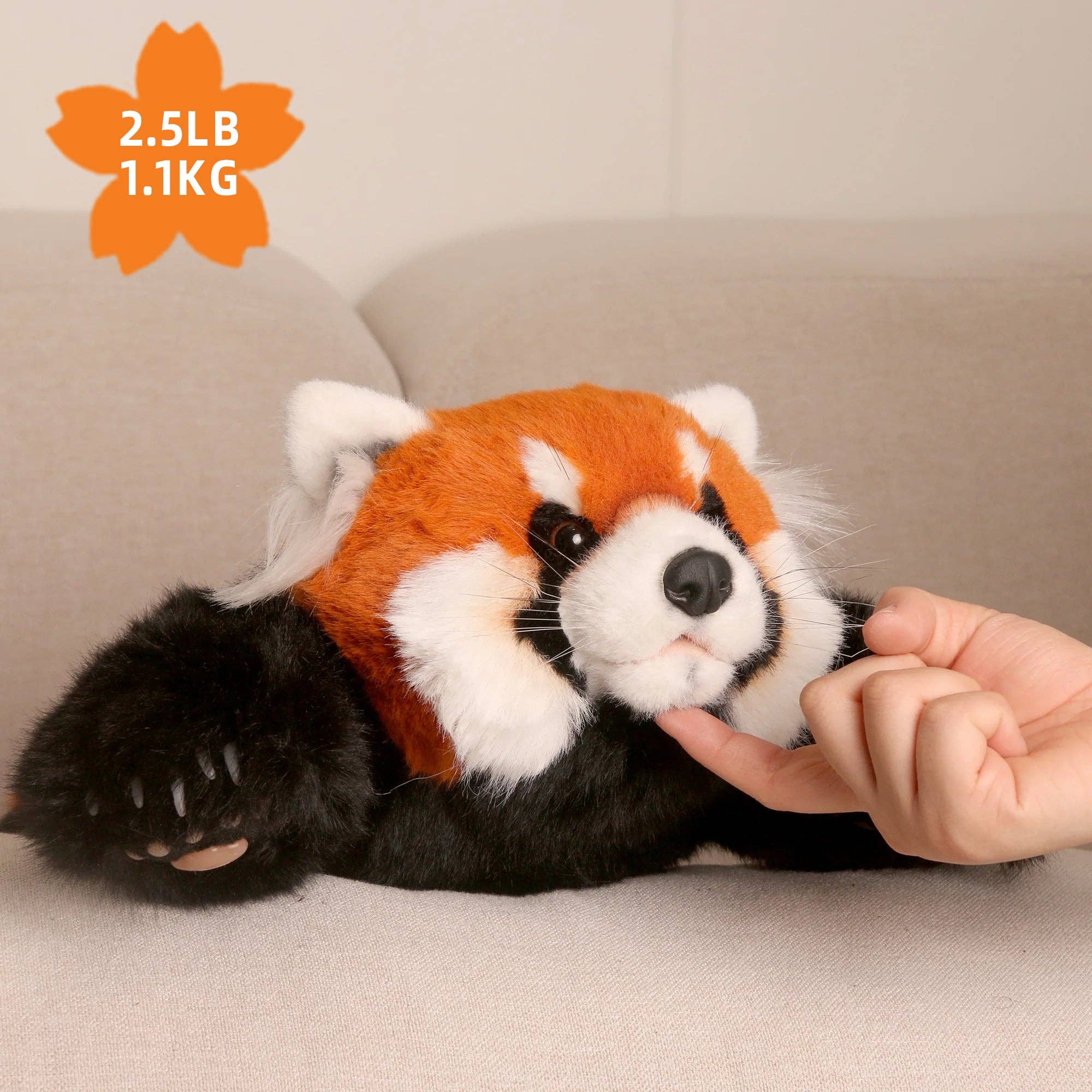 Chongker - Wholesale Stuffed/Plush Toy - Kids & Baby - Red Panda Weighted Plush – Snuggle Toy for Stress Relief2