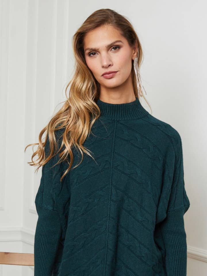 Sweater dress REF. 8726 for wholesale by LÉA & LUC