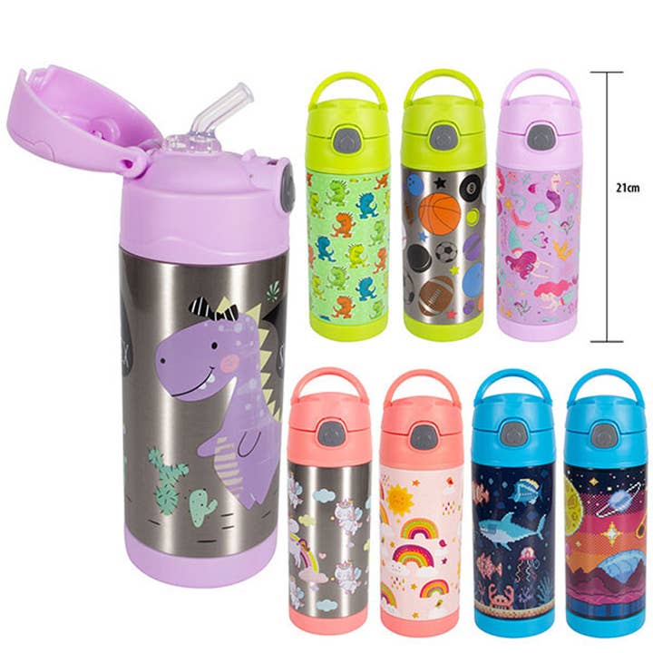 Splash Bottle Stainless Steel Kids 12oz for wholesale by Deluxe Import Trading