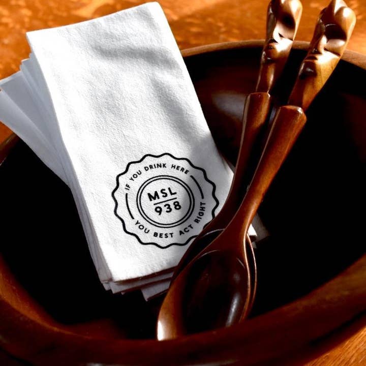 City Collection: The Muscle Shoals-Florence Dinner Napkin for wholesale by Salvation South