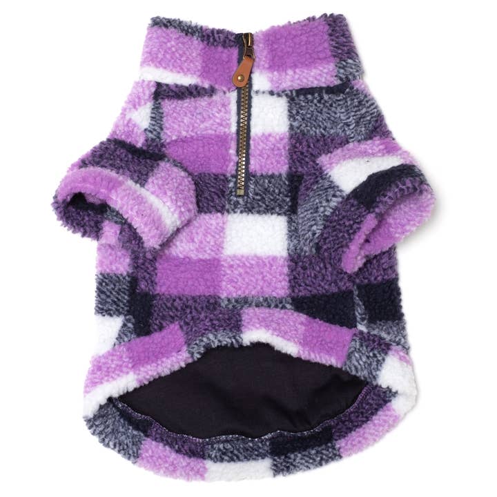 The Worthy Dog - Wholesale Pet Sweater - Dog - Quarter Zip Pullover