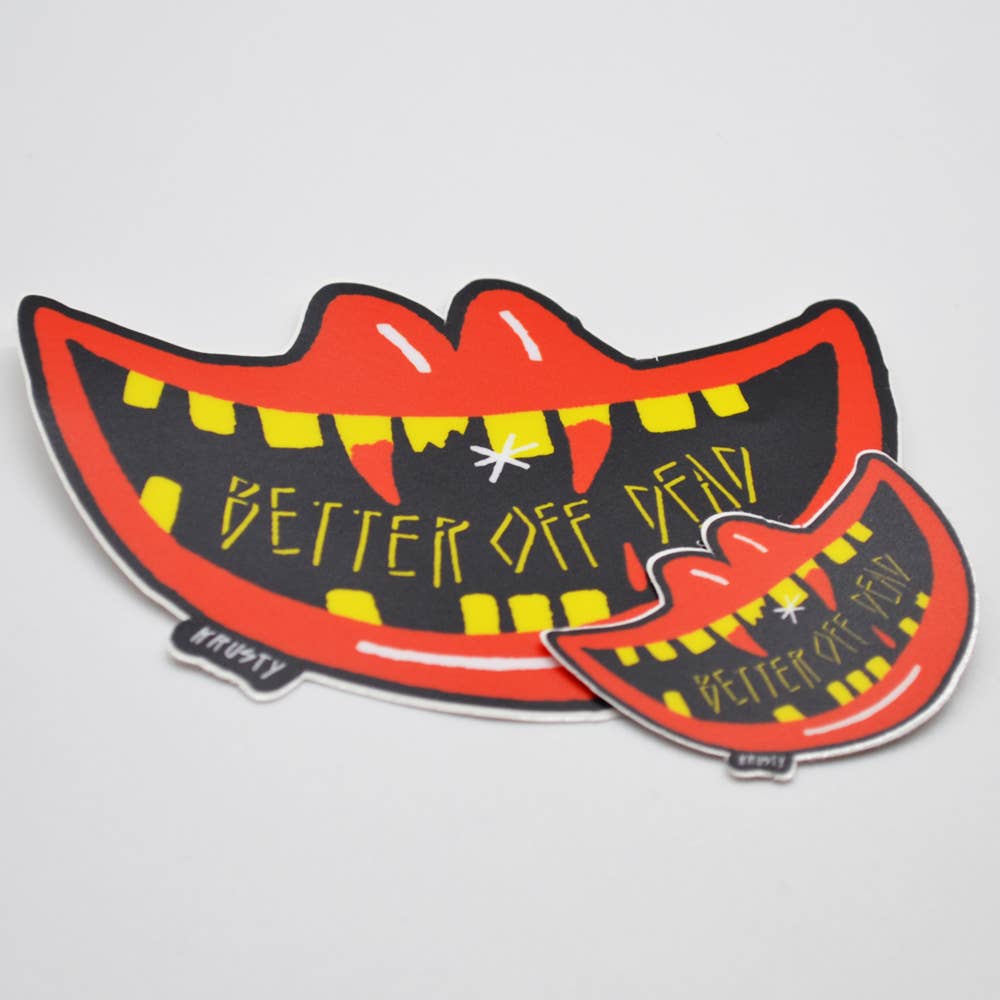 Metal the Brand - Wholesale Sticker - Vampire Fangs - Sticker0