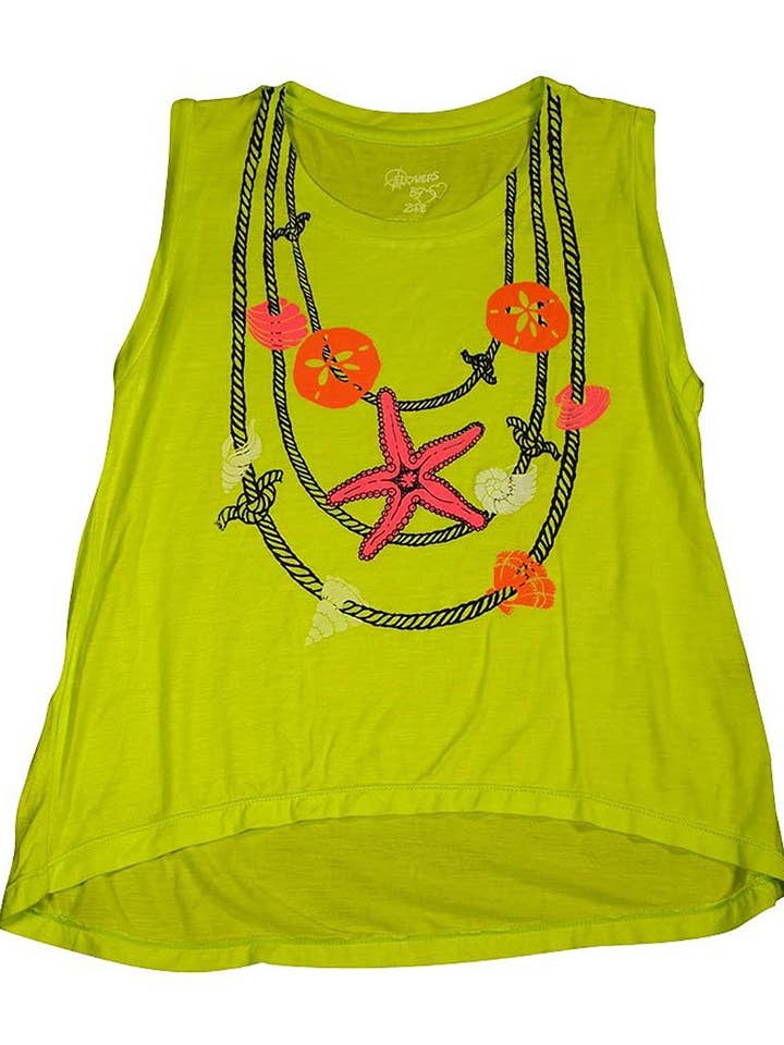 Eastern Off Price - Wholesale Tank top – Kids - Flowers by Zoe - Little Girls' Tank Top - 6 Colors/Styles5