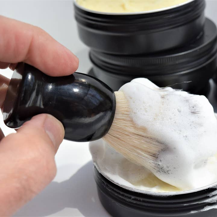 Old Fashioned, Vegan, Zero-waste Shaving Soap for Men & Women for wholesale by LusitaniaSoaps