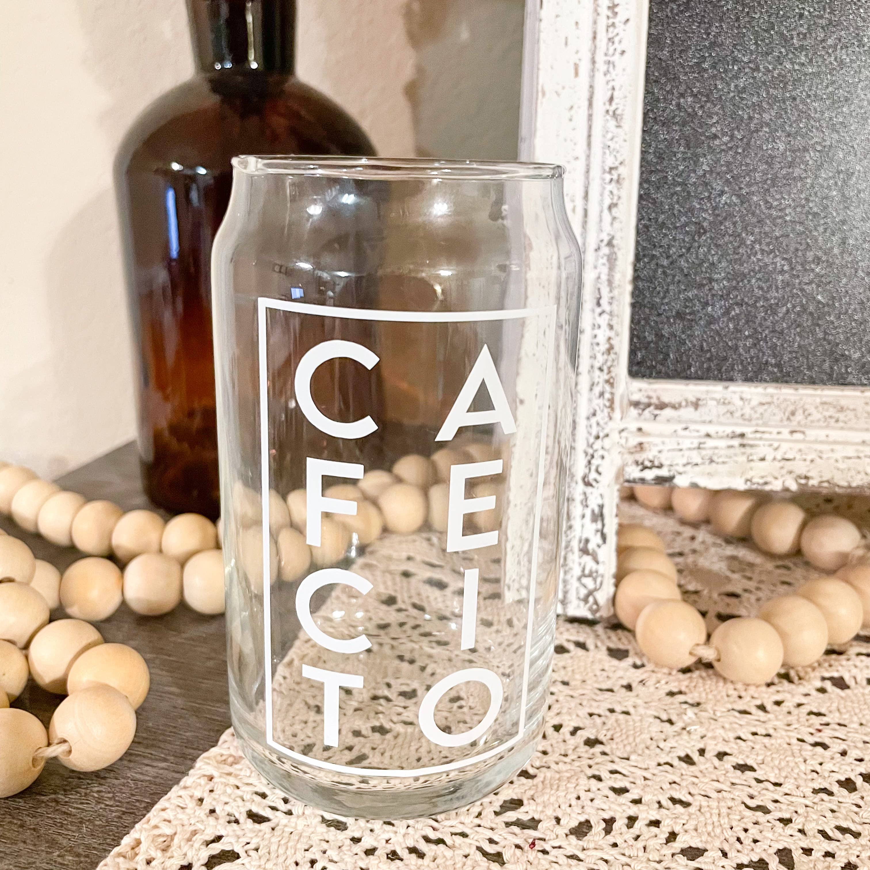 Wild Souls Co - Wholesale Drinking Glass/Cup - Cafecito Coffee Glass Mug0