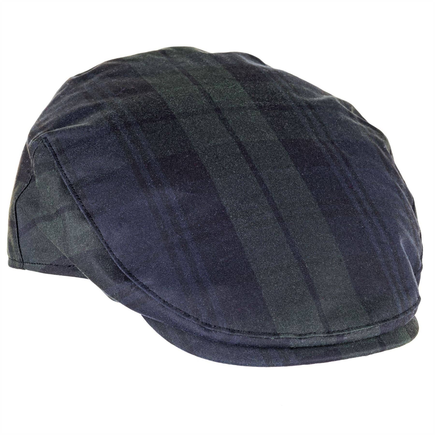 Heather Hats & Accessories - Wholesale Flatcap - Men's - ZH183 Charles Tartan Wax Flat Cap0