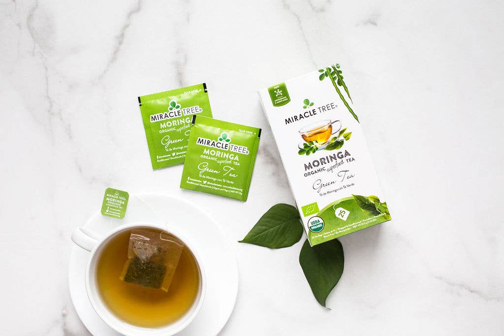 Miracle Tree - Wholesale Health/Detox Tea - Organic Moringa Tea: Green Tea10