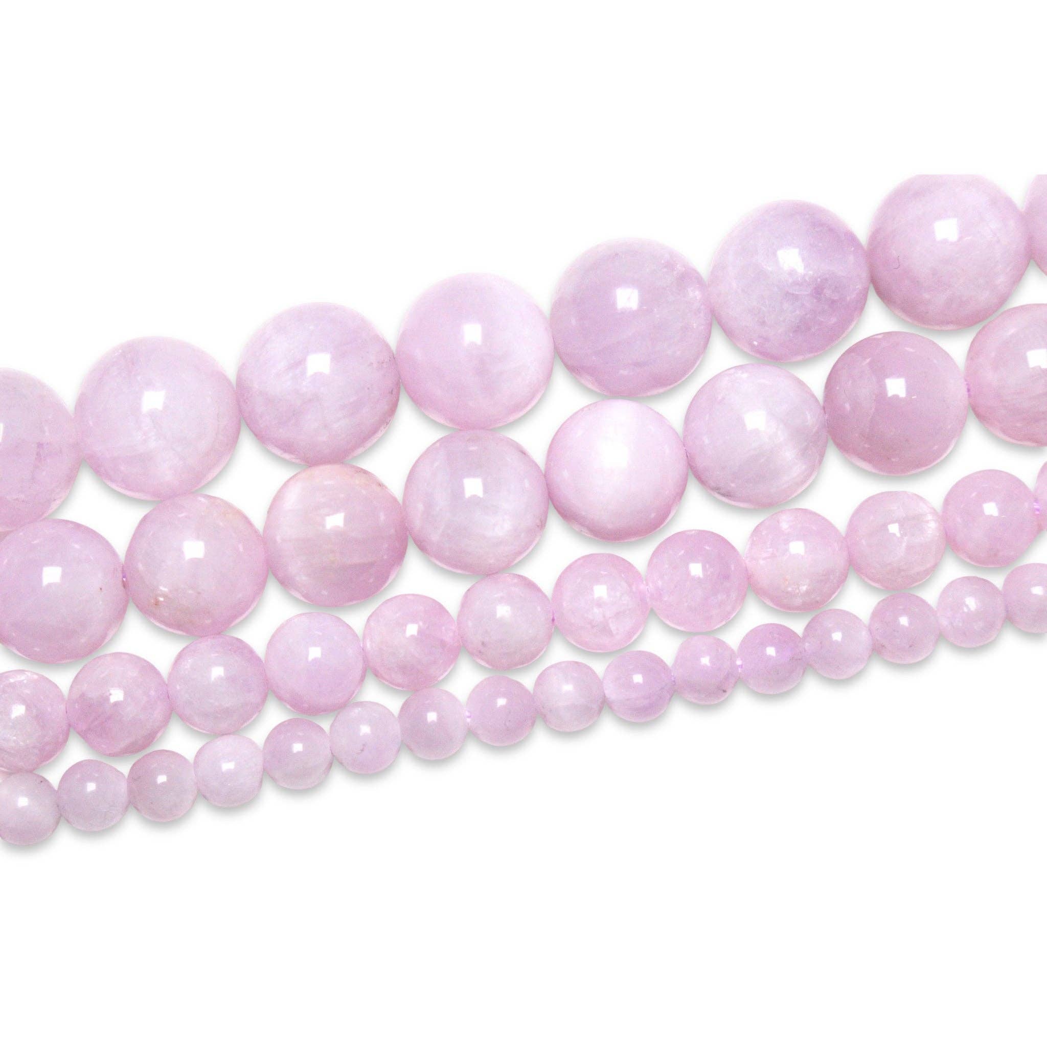 Foliesbijoux - Vente Perle - Fil de perle Kunzite AA+0