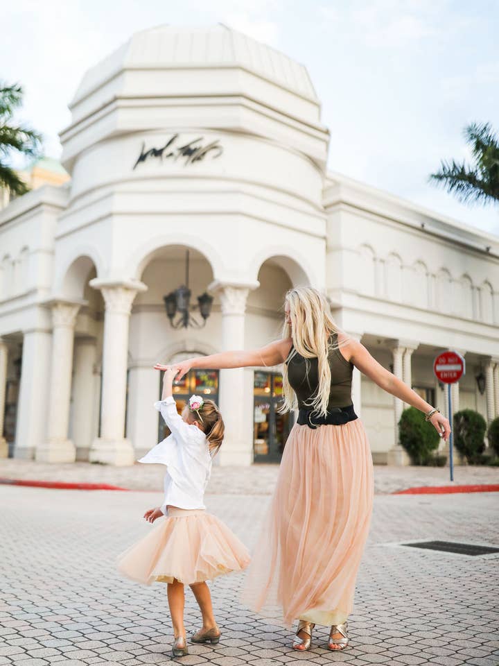 Sylvie Muller – wholesale Skirt – Women’s – Champagne Long Tutu1