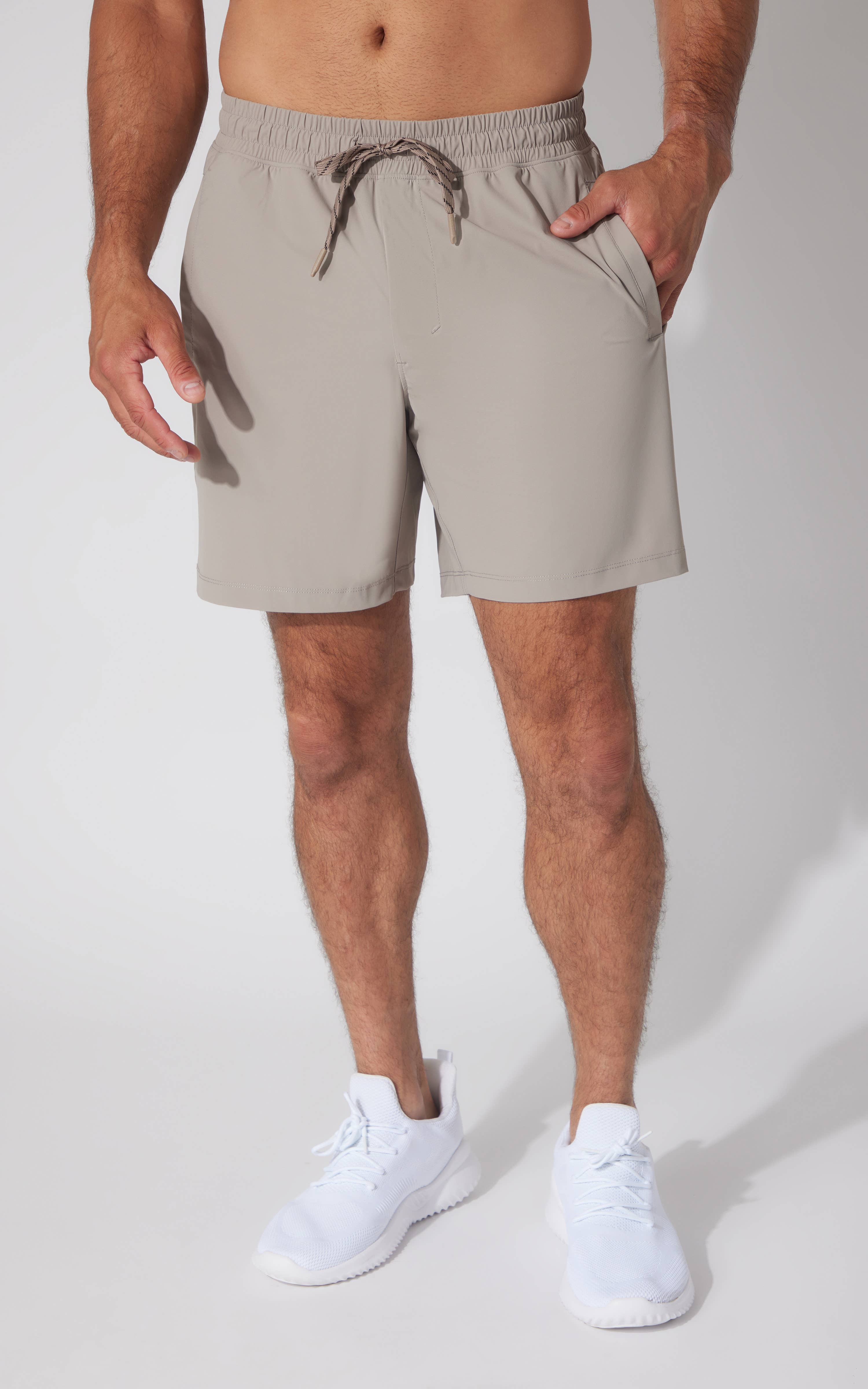 90 Degree by Reflex & Yogalicious - Vendita all'ingrosso Pantaloncini sportivi - Uomo - Short da uomo Vortex Performance in tessuto3