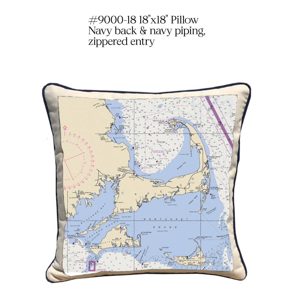 Not for Navigation - Wholesale Tote Bag - Unisex - Cape Cod, Martha's Vineyard, Nantucket Coastal Collection8