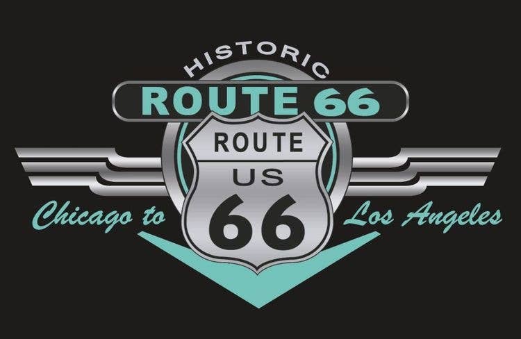Signs 4 Fun – wholesale Skylt – Deco Route 66 Magnet0