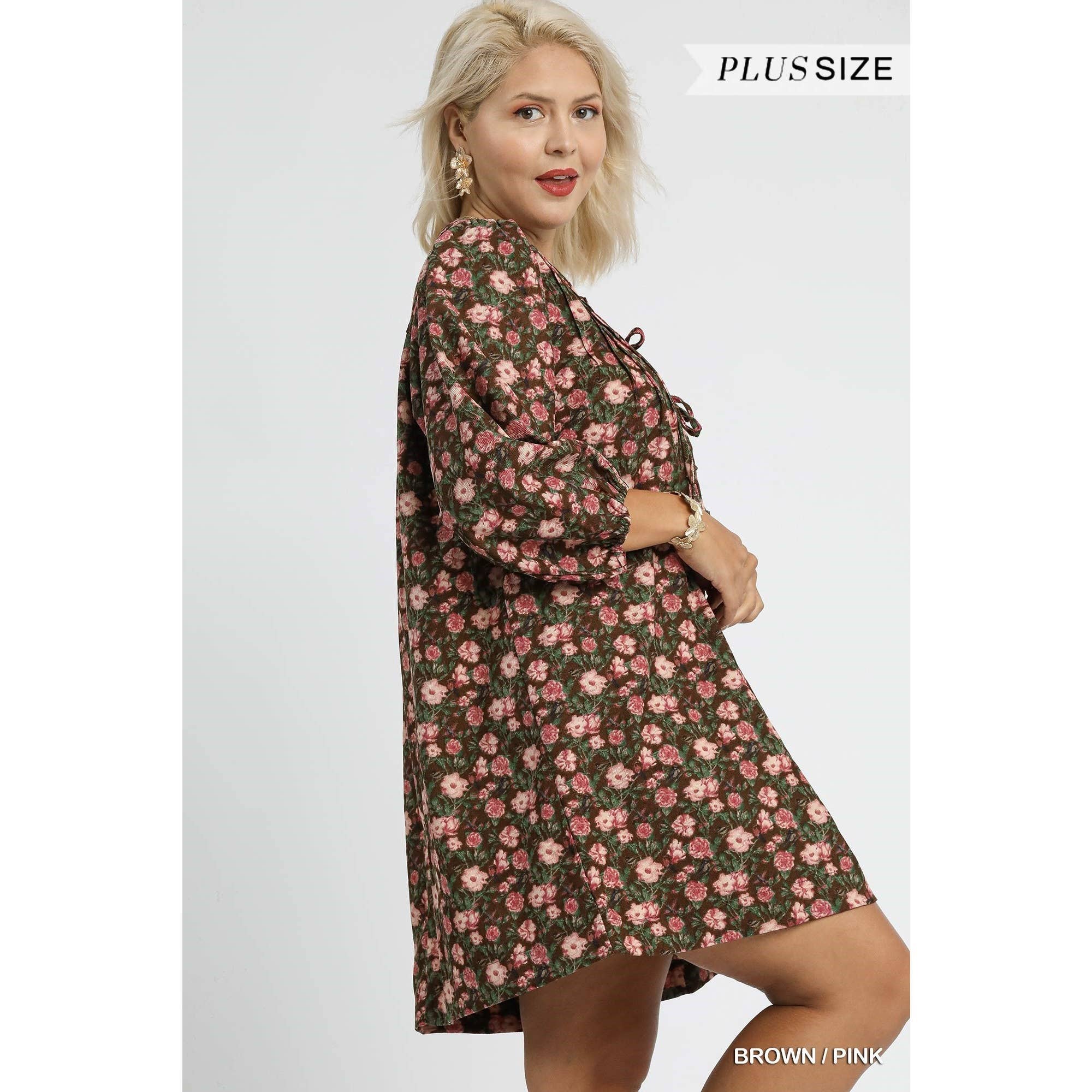 STYLE USA - Vente Robe – femme - Robe Florale PLUS6