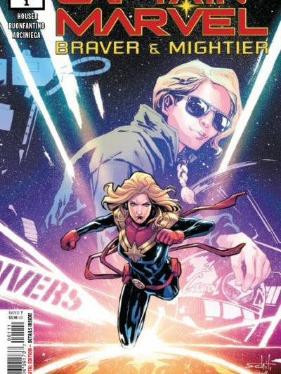 CAPTAIN MARVEL BRAVER & MIGHTIER #1 27/2/2019 for engroshandel hos Unknown Comics