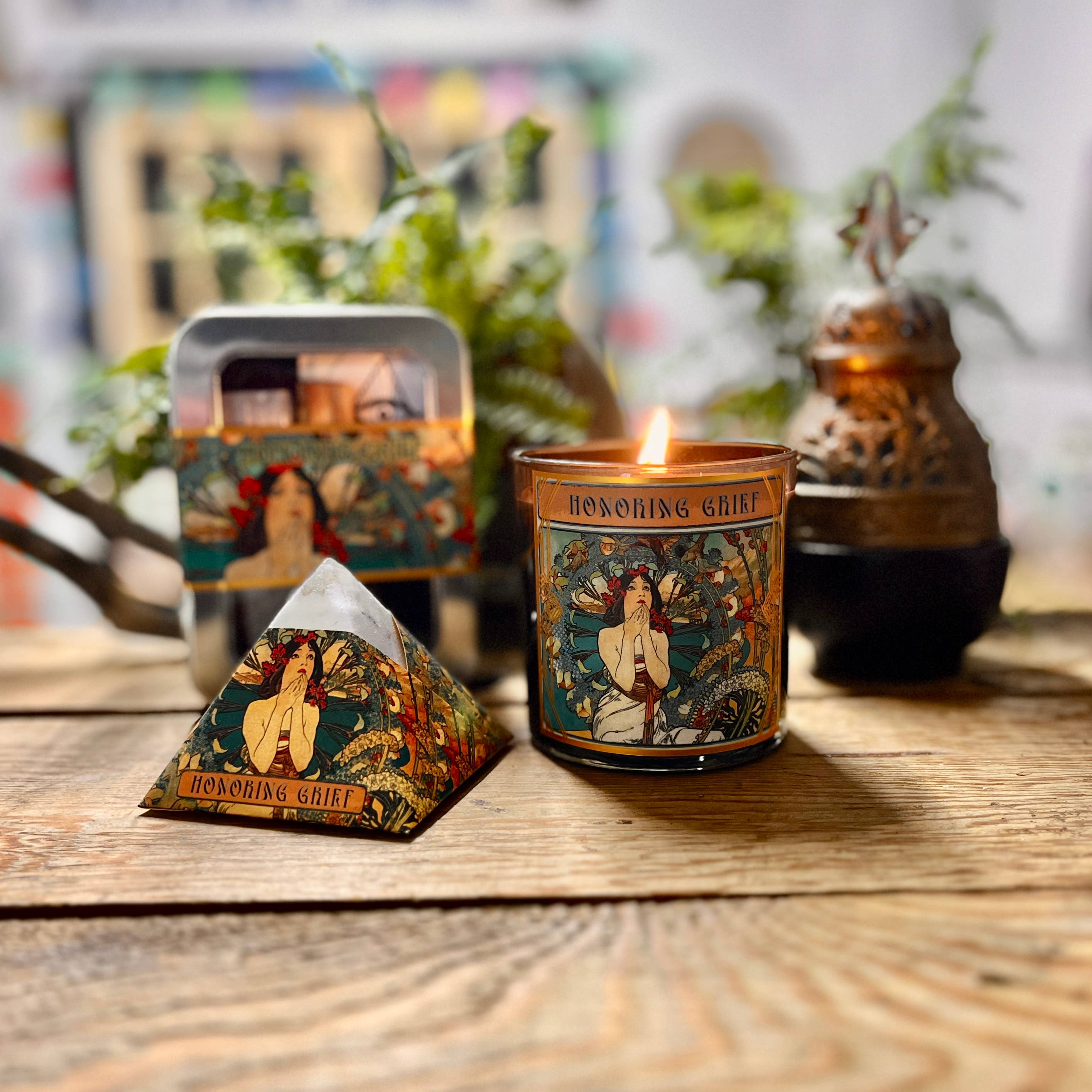 Magic Fairy Candles - Wholesale Jar/Filled Candle - 8.5oz Honoring Grief Candle1