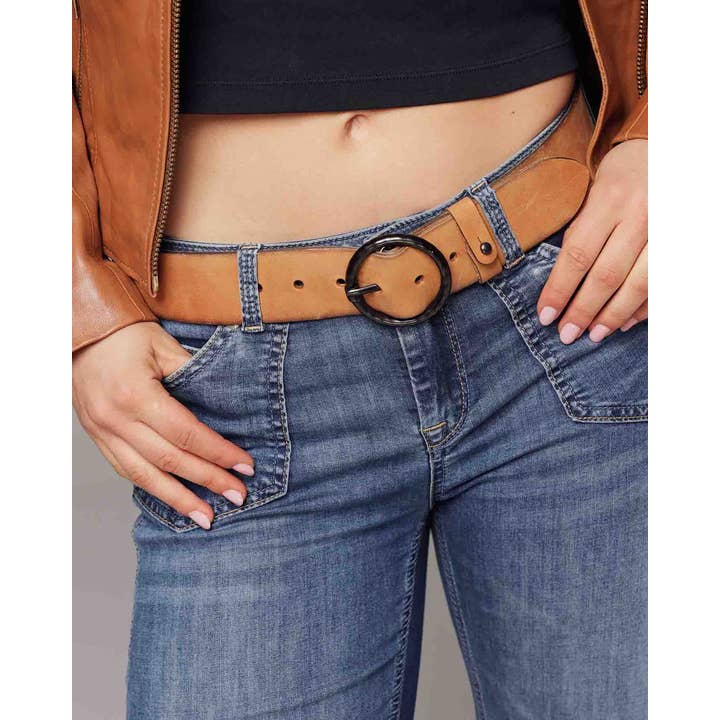 Amsterdam Heritage Leather Belts, Bags, Jackets & Apparel - Vente Ceinture – femme - Pip | Ceinture vintage en cuir pleine fleur pour femme38