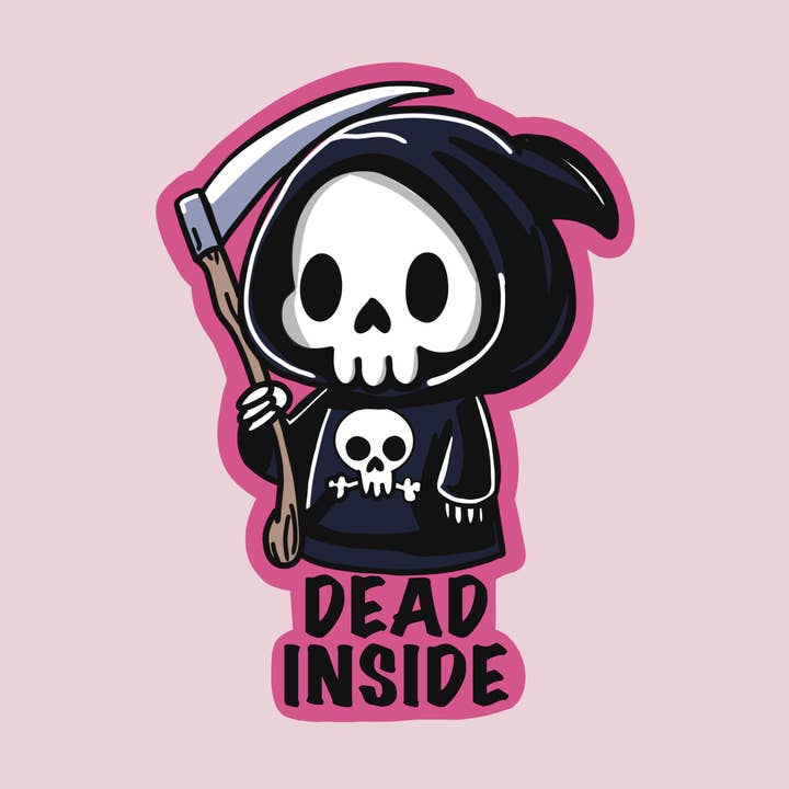 Dead Inside for wholesale by Rebel Yell Design