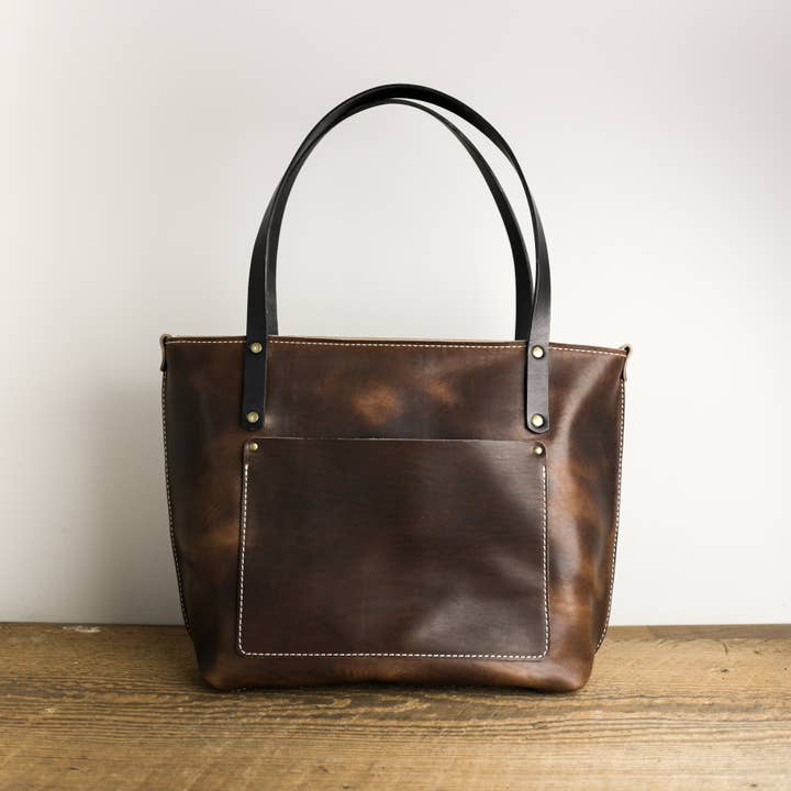 The Classic Tote in Brown for wholesale by Choice Goods Co.