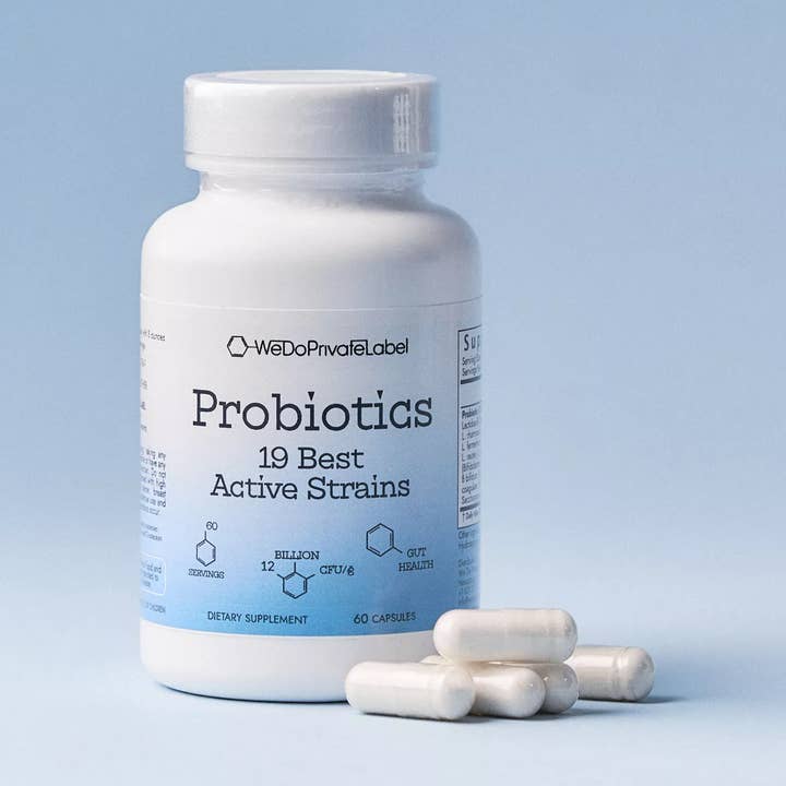 We Do Private Label – wholesale Oralt tillskott/Vitamin – Probiotika - kapslar (Omarkerade)0