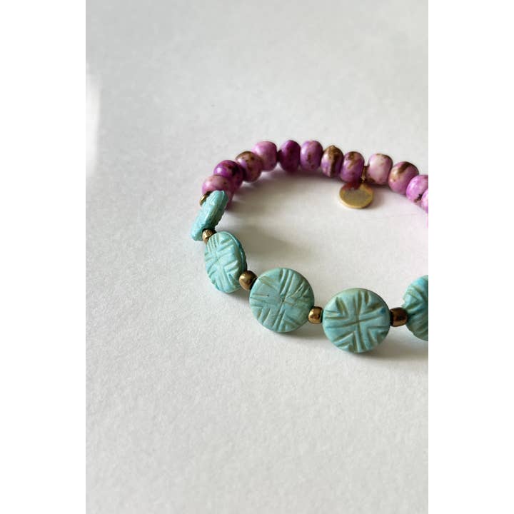 Crowned Free - Wholesale Beaded Bracelet - Triumph Bracelet - Made by Survivors