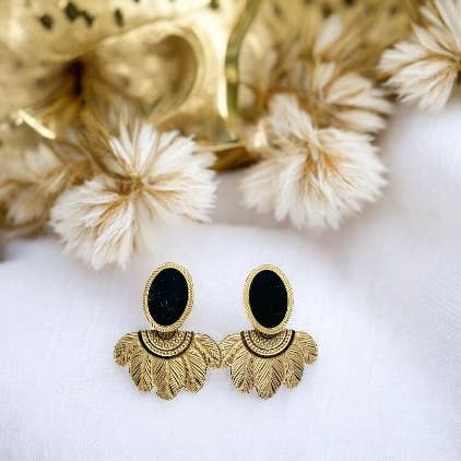 Boucles d'oreilles acier inoxydable pour la vente par TOURMALYN