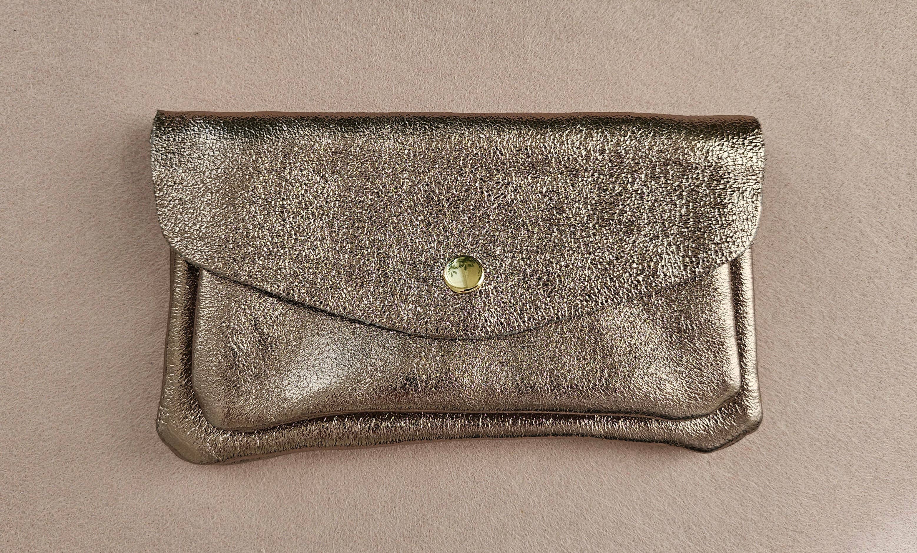 Royal marais - Wholesale Wallet - Women's - kangaroo double pocket cowhide leather wallet9