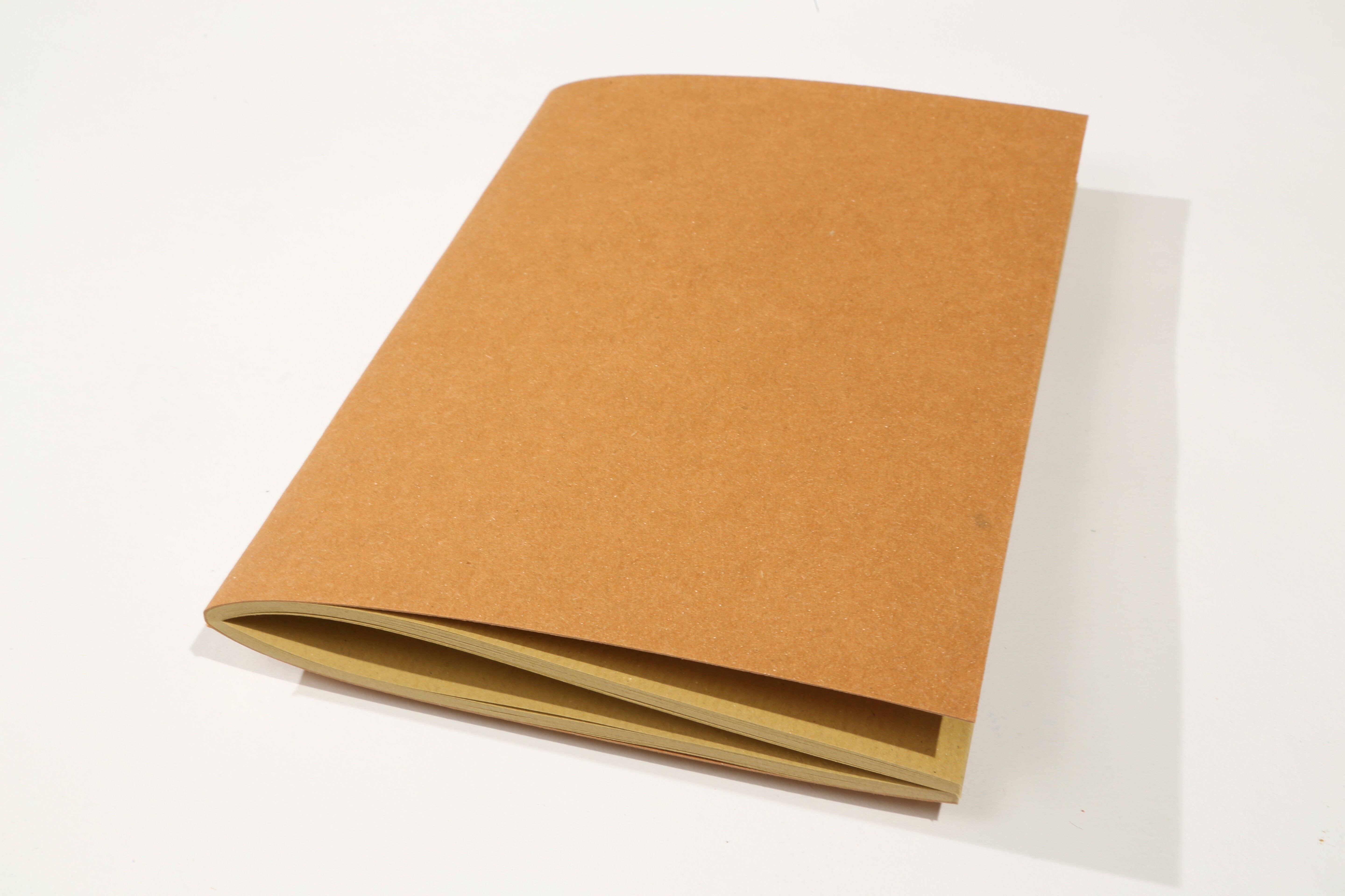 Maki Nature - Wholesale Notebook - Stapled notebook 15x21cm with kraft interior2