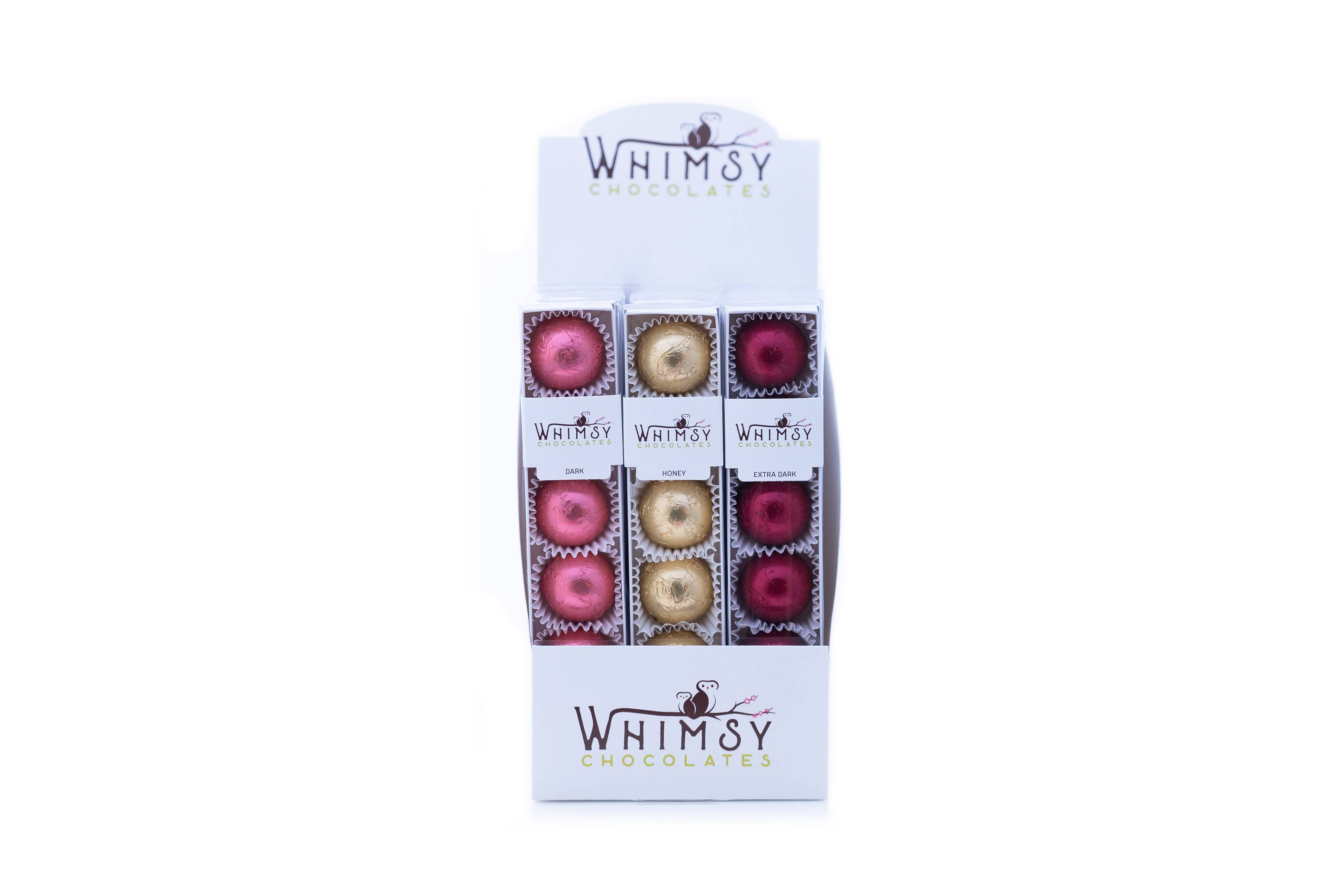 Whimsy Chocolates - Wholesale Chocolate Box - Meltaways/Toffee Mixed Case1