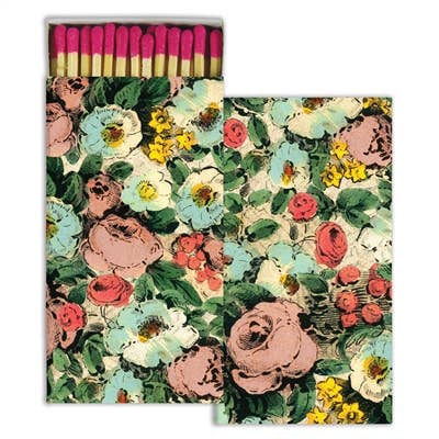 HomArt - Wholesale Matches - Matches - Floral Collage - Pink0
