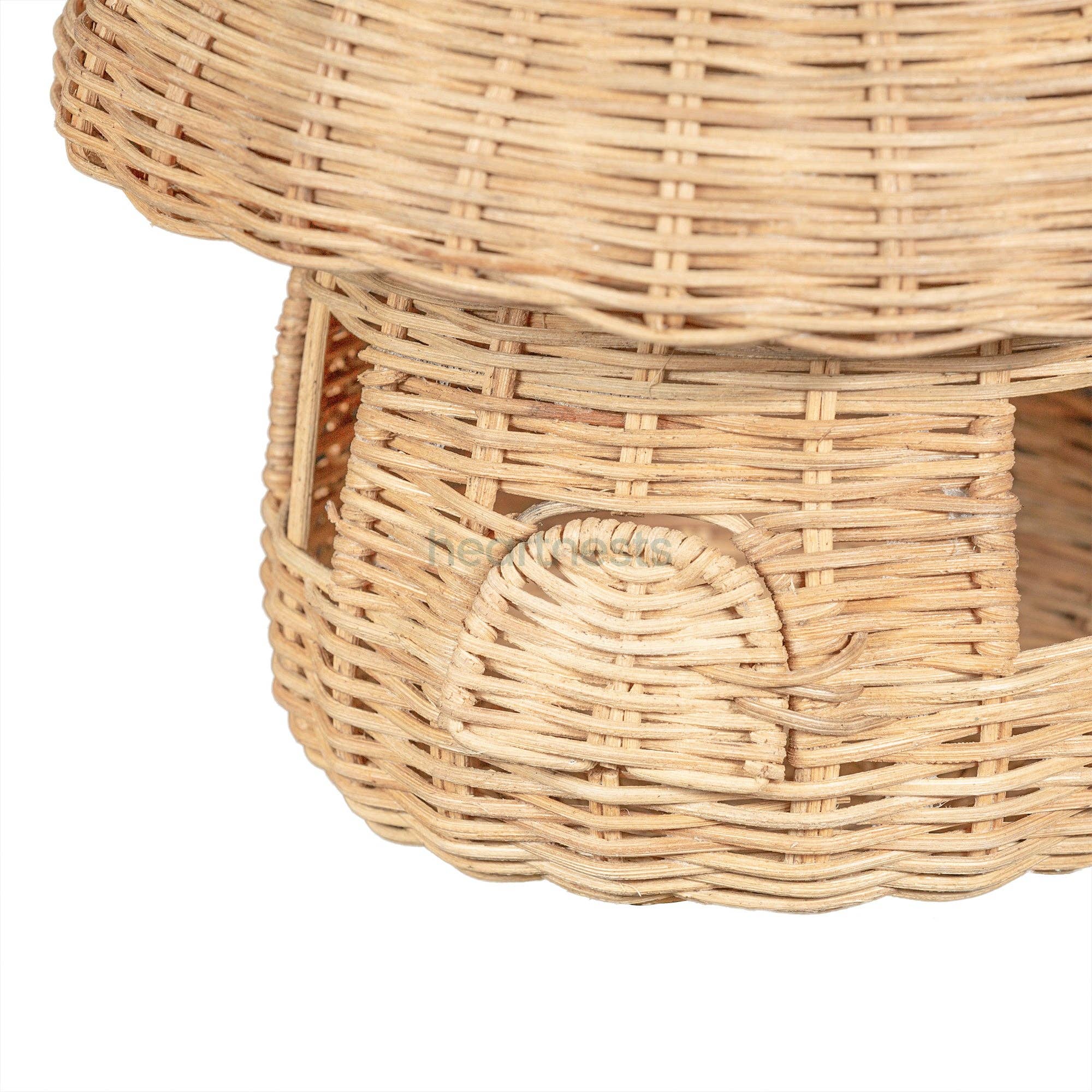 heartnests - Wholesale Decorative tabletop object - Malia Rattan Mushroom8