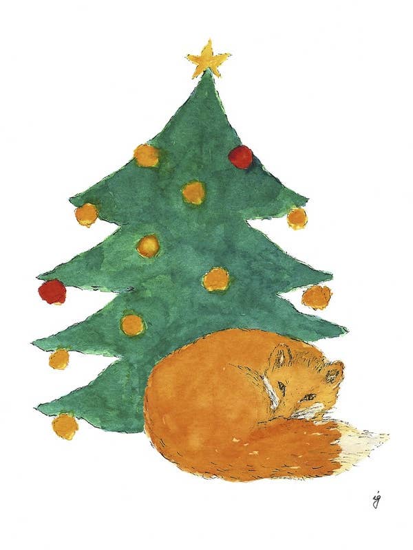 Raposa de Natal por atacado de SAS {Seattle Art Studio}