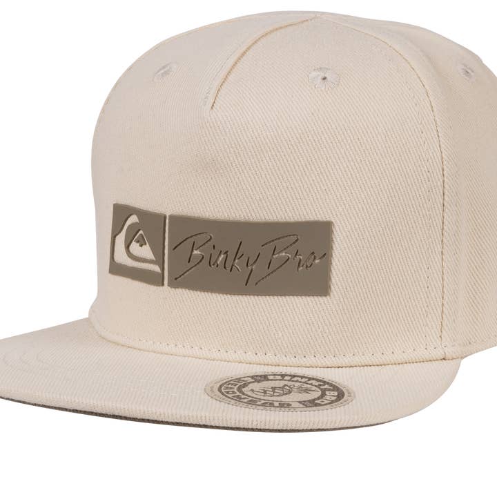 Quik x BinkyBro Cream Hat for wholesale on Faire