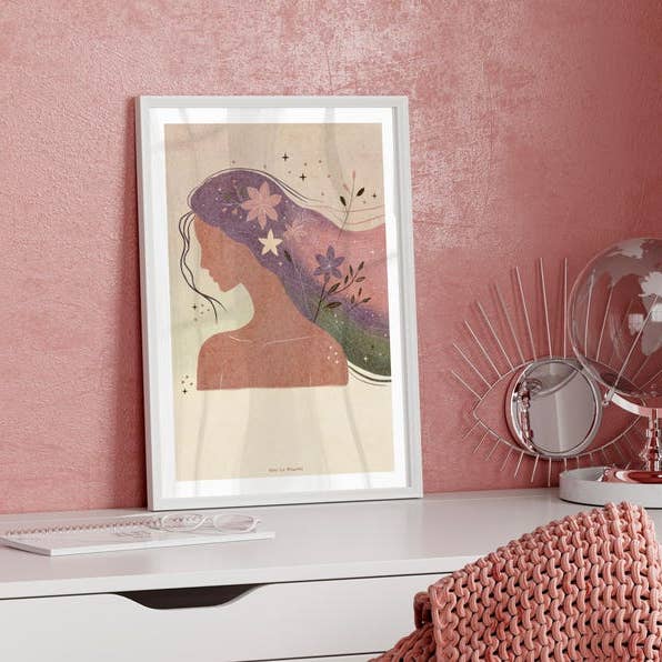 A4-affisch Resiliens - Kvinnlig affisch för wholesale av Nini La Fourmi