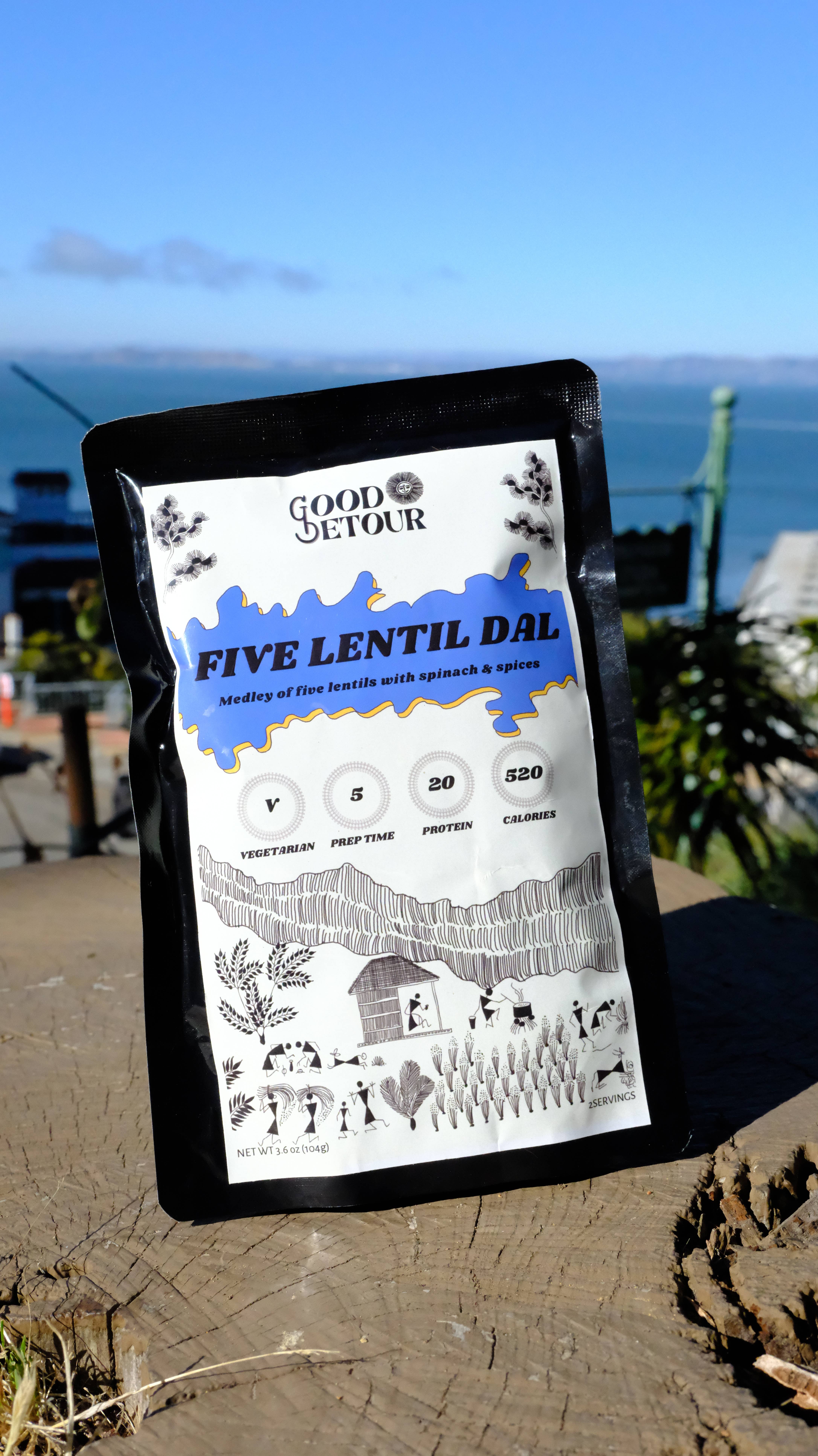 Good Detour - Wholesale DIY Food Kit - Five Lentils Dal1