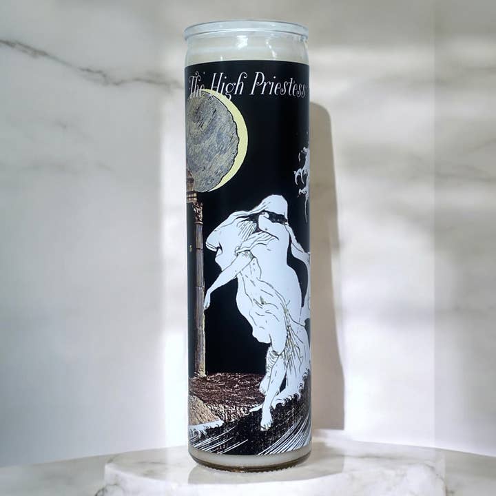 "The High Priestess" Soy Ritual Candle for wholesale by Snakes for Hair