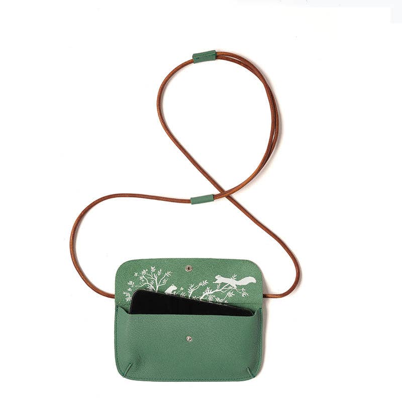 Keecie - Wholesale Phone Wallet - Women's - Phonebag, Hang On, Forest2