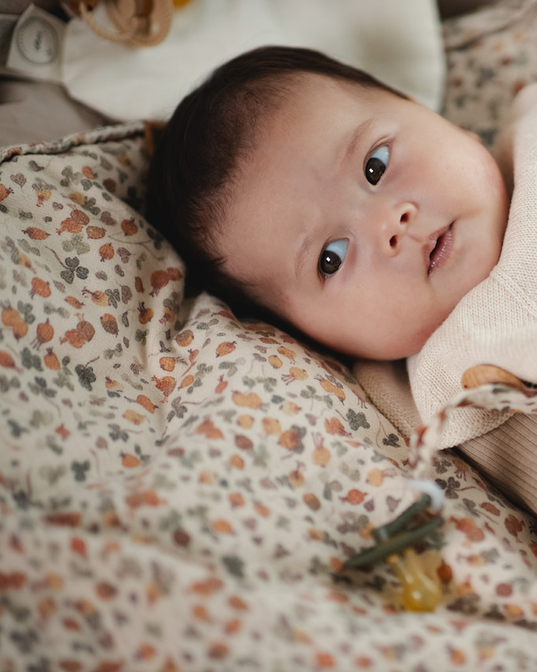 Saga Copenhagen - Vendita all'ingrosso Set di lenzuola - Bambini e neonati - Biancheria da letto Baby/Junior - 100% Cotone Organico - Rosa Canina10