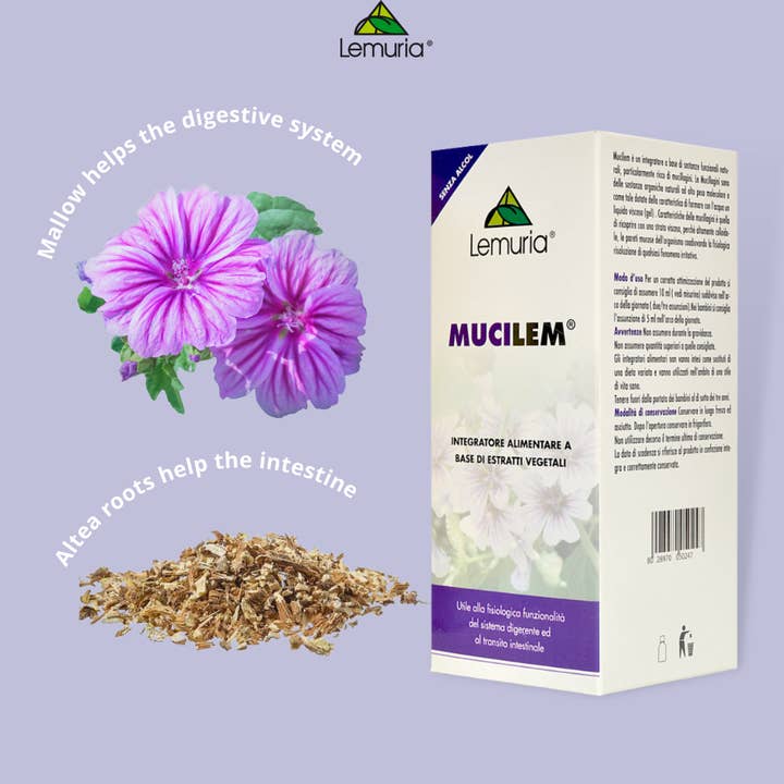 Lemuria - Wholesale Oral Supplement/Vitamin - Food Supplement for Digestion - MUCILEM 200 ml2
