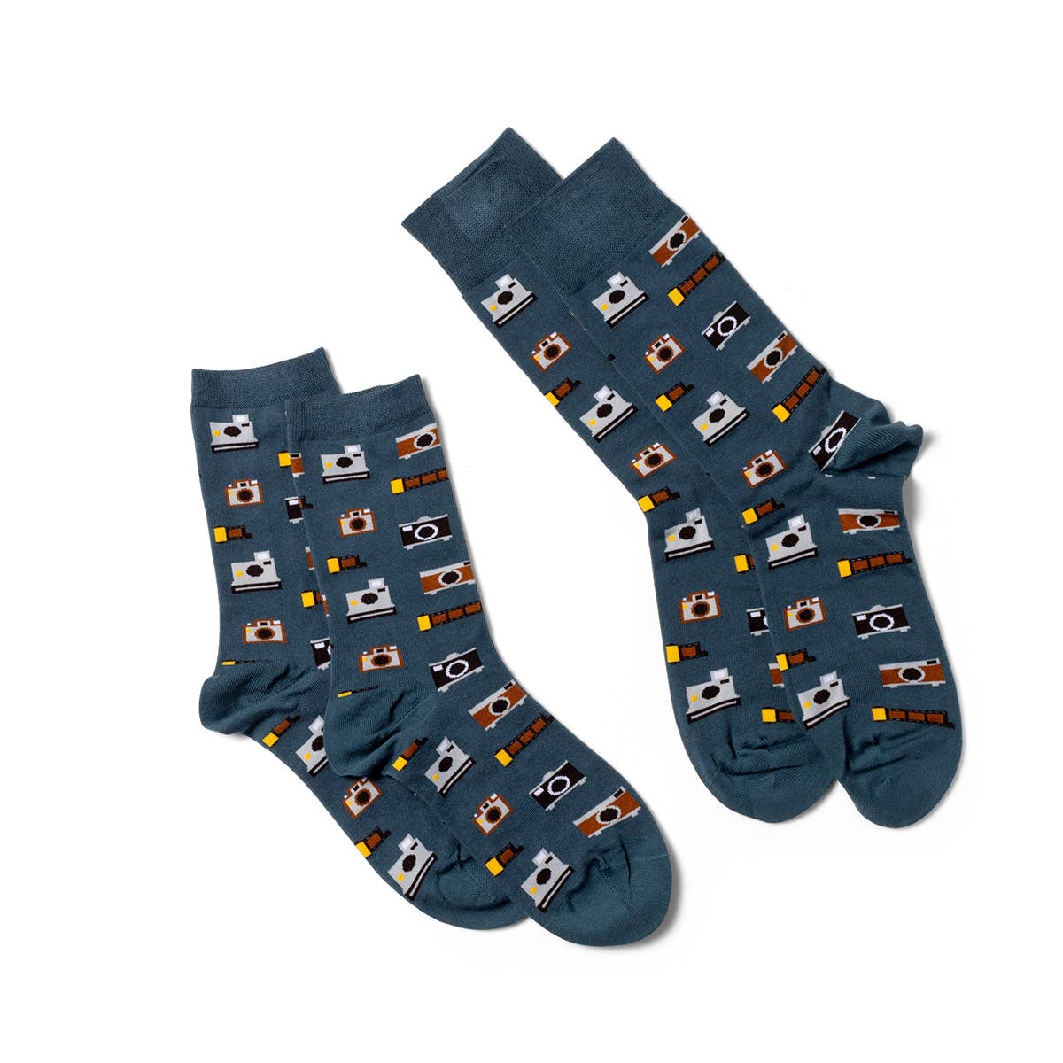 Yellow Owl Workshop - Wholesale Socks - Unisex - Vintage Camera - Large Crew Socks2