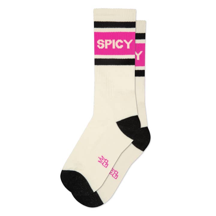 Chaussettes de sport épicées pour la vente par Gumball Poodle
