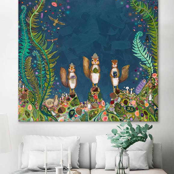 Egern Royale Lærredsvægkunst for engroshandel hos GreenBox Art