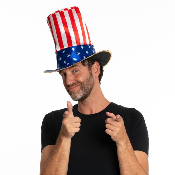 Partychimp - Wholesale Party Hat/Crown - Uncle Sam Hat - Party Accessory