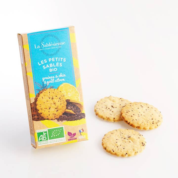 Organic & Vegan Lemon Chia Seed Shortbread Mini and other Purchase Wholesale oeufs bio. Free Returns & Net 60 Terms on Faire trending on Faire.