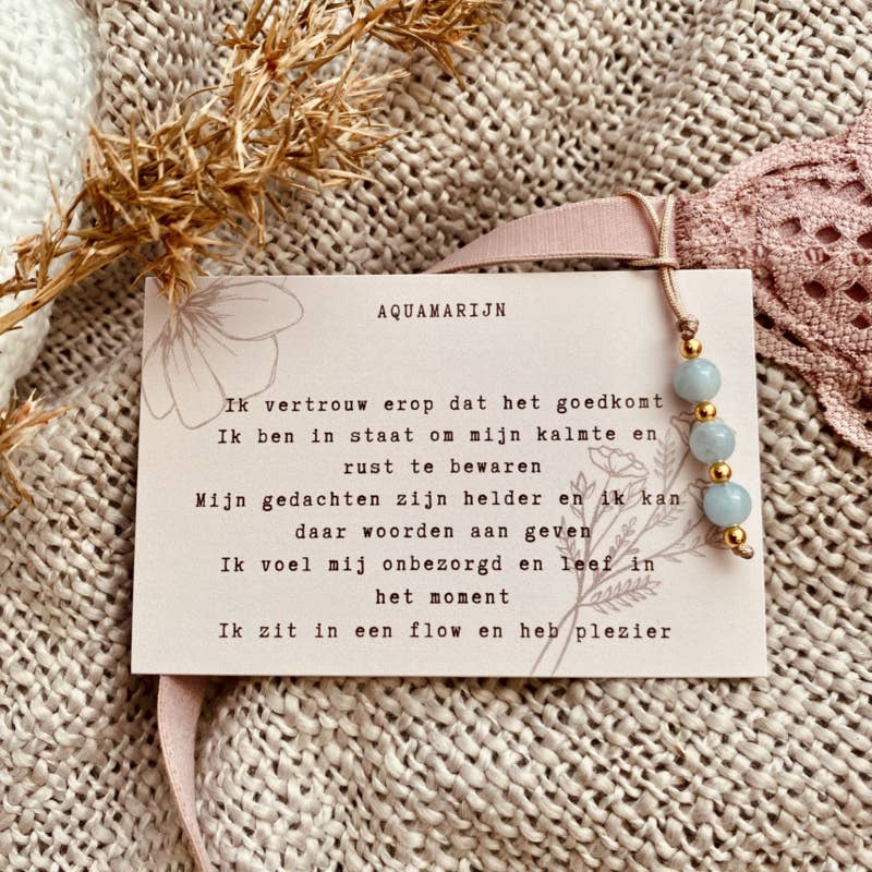 Typisch Shanna - Wholesale Individual Charm/Pendant - BH Pendant - Aquamarine2