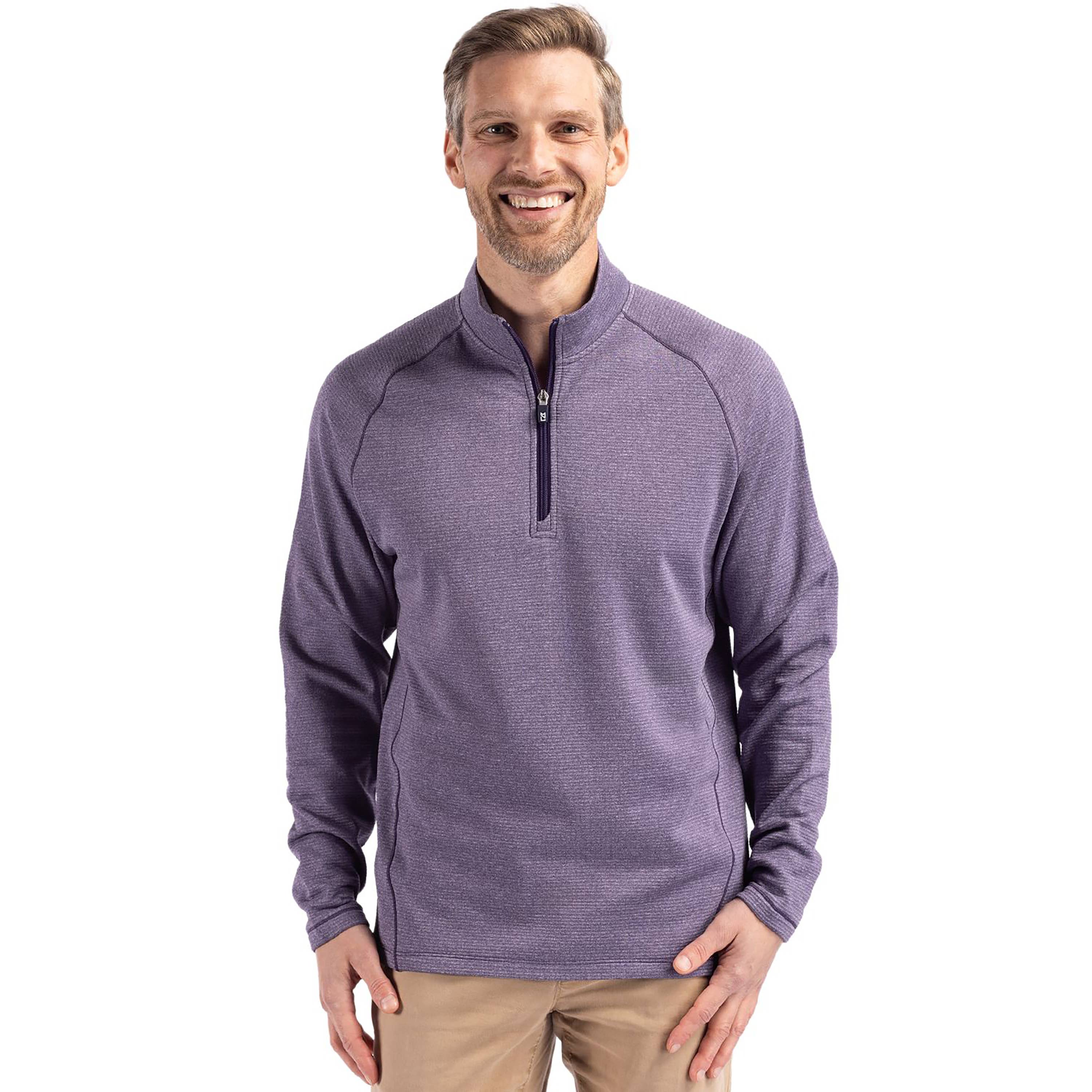 Cutter & Buck - Wholesale Sweatshirt - Men's - Cutter & Buck Peshastin Eco Mens Half Zip Pullover3