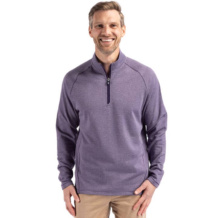 Cutter & Buck - Wholesale Sweatshirt - Men's - Cutter & Buck Peshastin Eco Mens Half Zip Pullover3