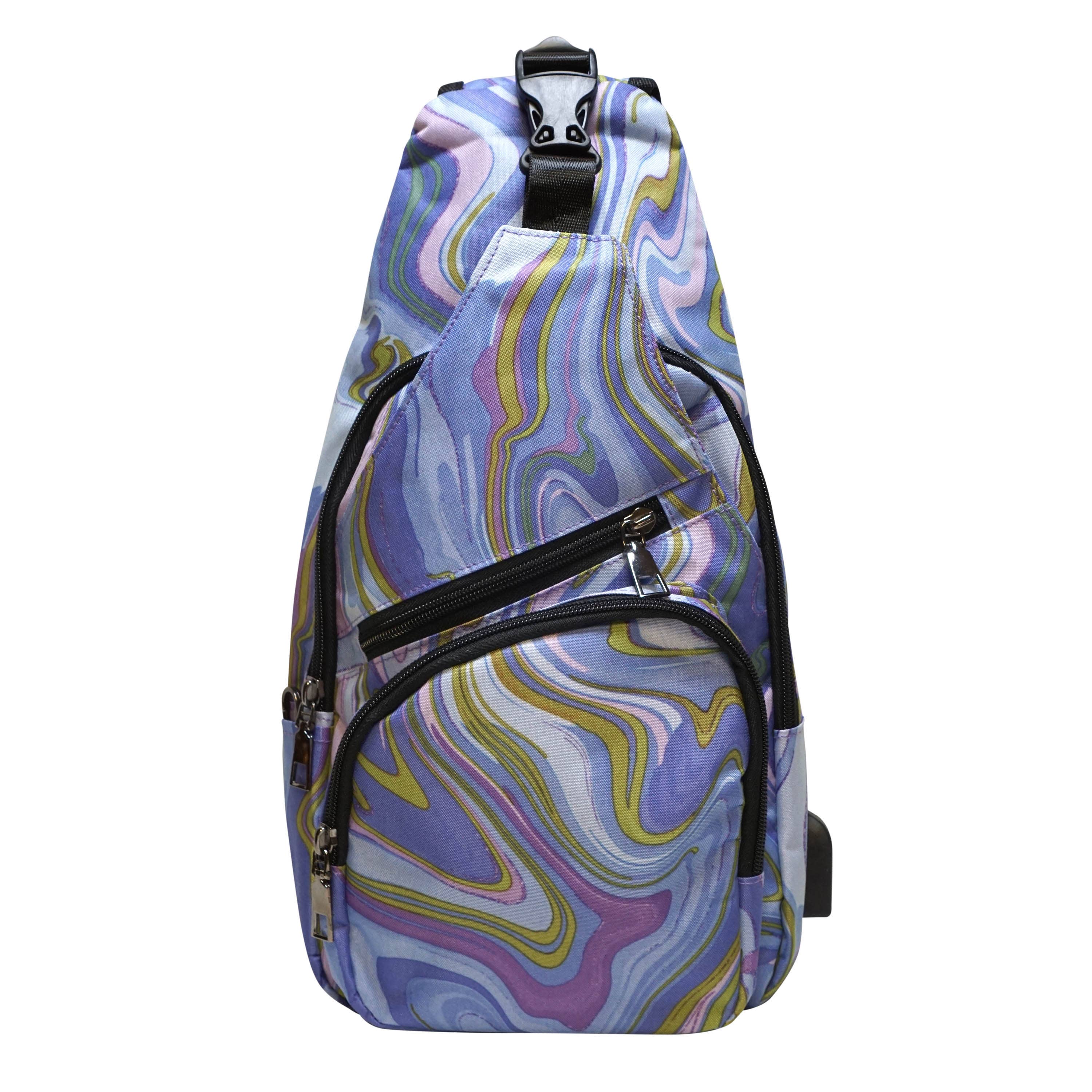 Calla Products - Wholesale Backpack - Women's - Newbury Large Anti-Theft Purse Sling Daypack – 4 Designs1