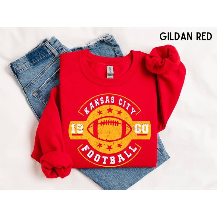 Kansas City 1960 Futebol por atacado de Farmtown Printing Company