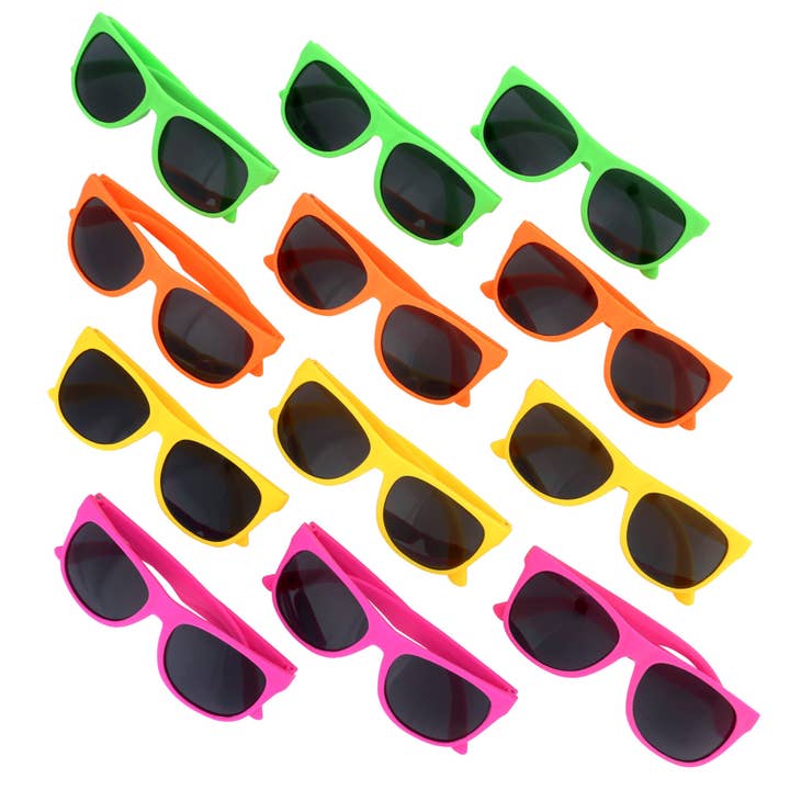 Razor Shopping - Wholesale Sunglasses - Kids - Kids Sunglasses Party Favors By Neliblu 80S Style Sun G