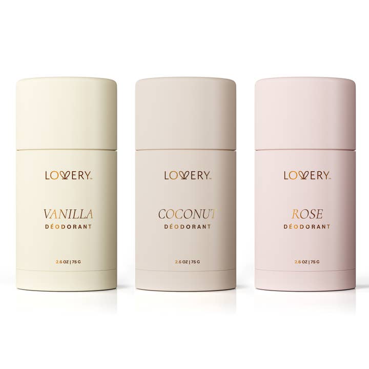 3-Pc. Deodorant Anti-Perspirant Stick, Aluminum Free Multi for wholesale by Lovery